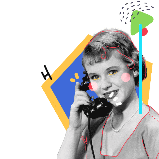 Animated image prompting users to submit a project brief to Boch & Fernsh, a creative agency