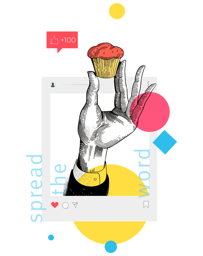 Animated GIF showcasing Influencer Marketing Solutions. Animated GIF showcasing Influencer Marketing Solutions by Boch & Fernsh Advertising Agency